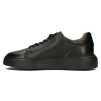 Černé kožené sneakersy Filippo MP920/23 BK