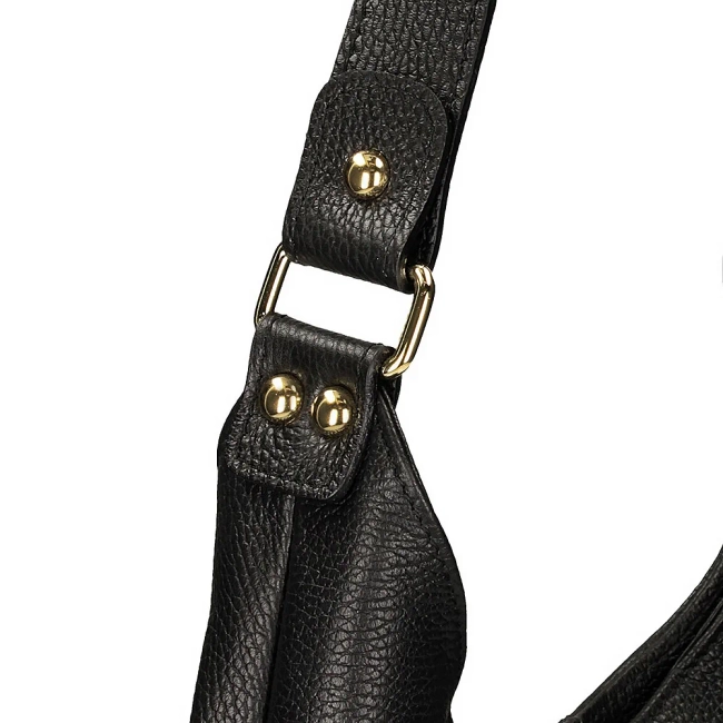 Toscanio Shopper Kůže F118 černá