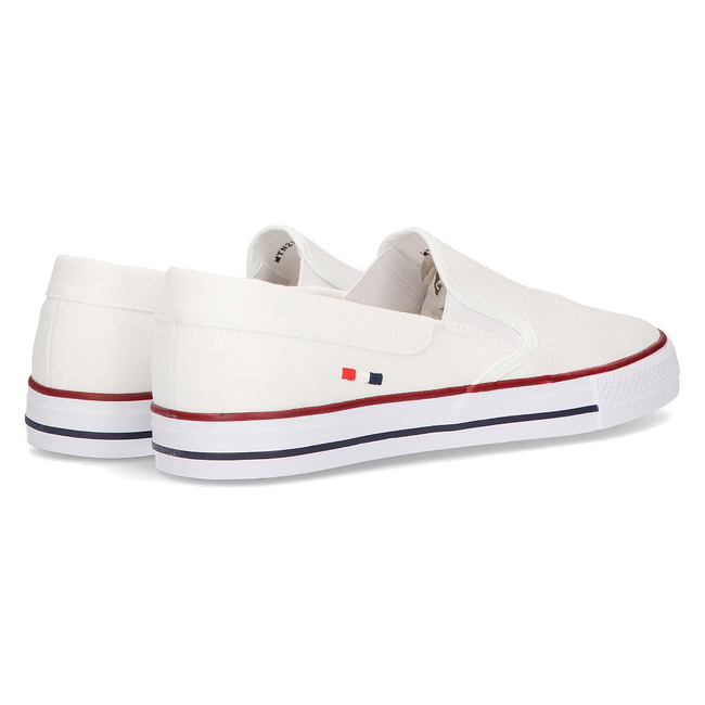 Bílé Slip-on tenisky Filippo Mtn210/21 Wh
