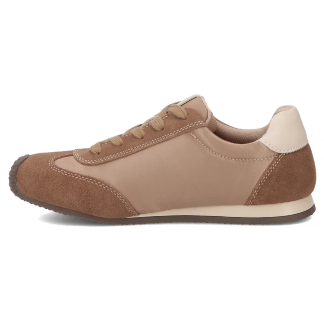Béžové kožené tenisky Filippo DP7967/26 BE