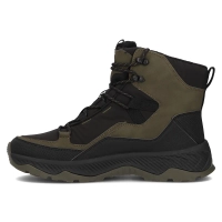 Černě Khaki trekové boty Filippo MTR6654/24 BK KH
