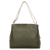 Zelená kabelka Toscanio Shopper F22