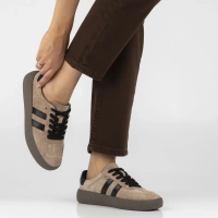 Béžové kožené tenisky Filippo DP7958/26 BE