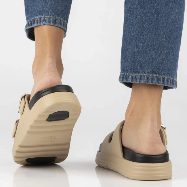 Béžové pantofle Filippo DK7914/26 BE