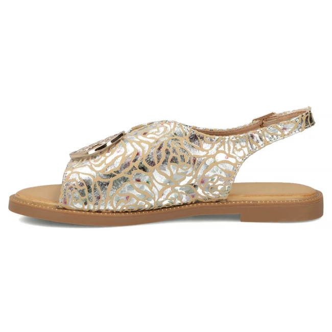 Zlaté sandály Filippo DS7894/26 GO