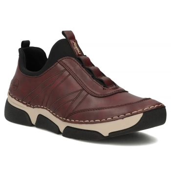 Bordové polobotky Rieker 45975-35