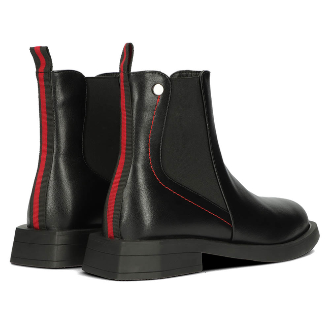 Černé boty Filippo DBT4123/22 BK