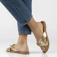Zlaté pantofle Filippo DK7890/26 GO