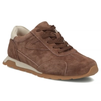 Hnědé kožené tenisky Filippo DP7962/26 BR