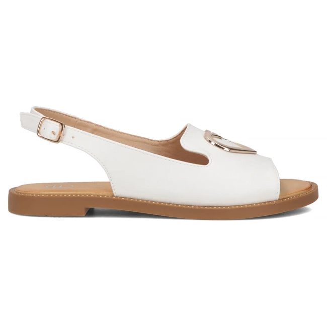 Bílé sandály Filippo DS6926/25 WH