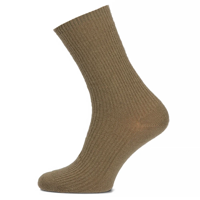 Khaki dámské vlněný ponožky