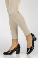 Kožený Lodičky Bioeco Pumps by Arka 5175/2307 černá