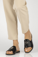 Černé pantofle Filippo DK3668/23 BK