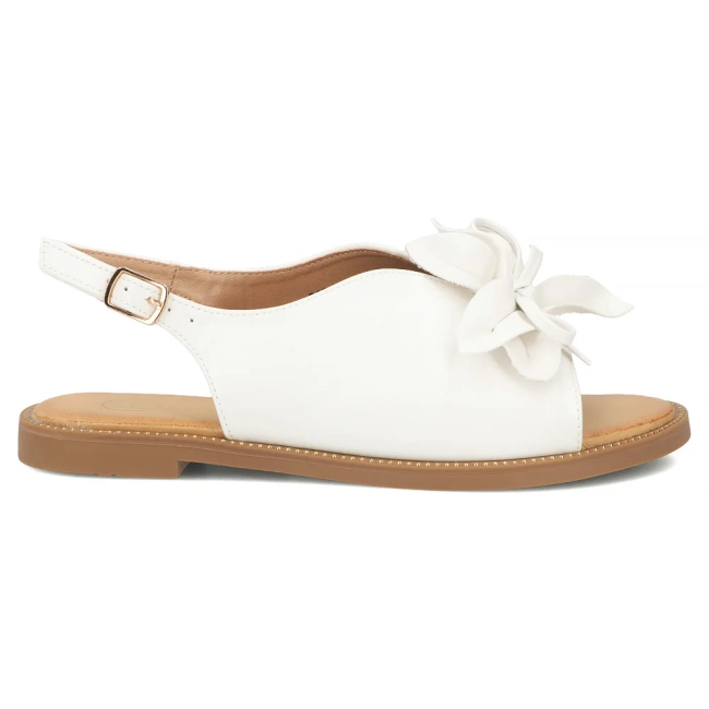 Bílé sandály Filippo DS7891/26 WH