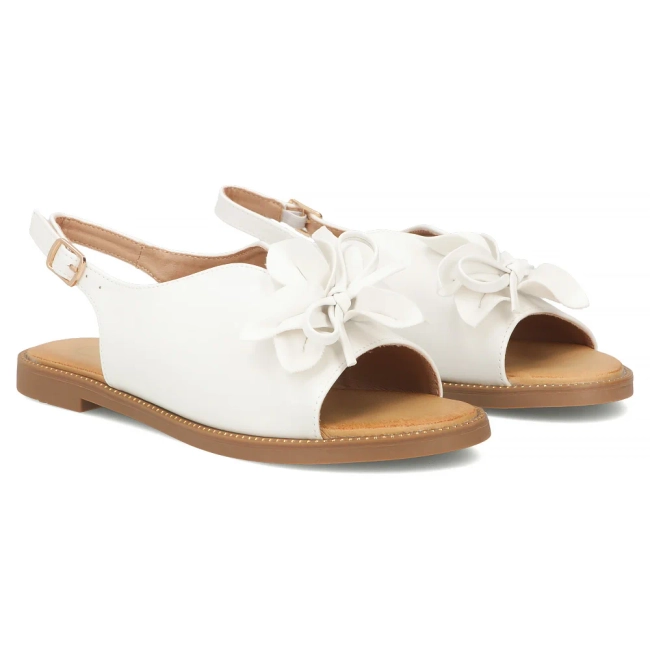 Bílé sandály Filippo DS7891/26 WH