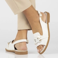 Bílé sandály Filippo DS6232/24 WH