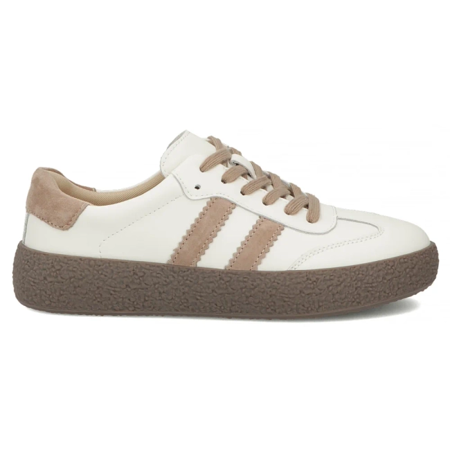 Bílé kožené tenisky Filippo DP7958/26 WH BE