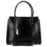 Černá kabelka  casual luxe