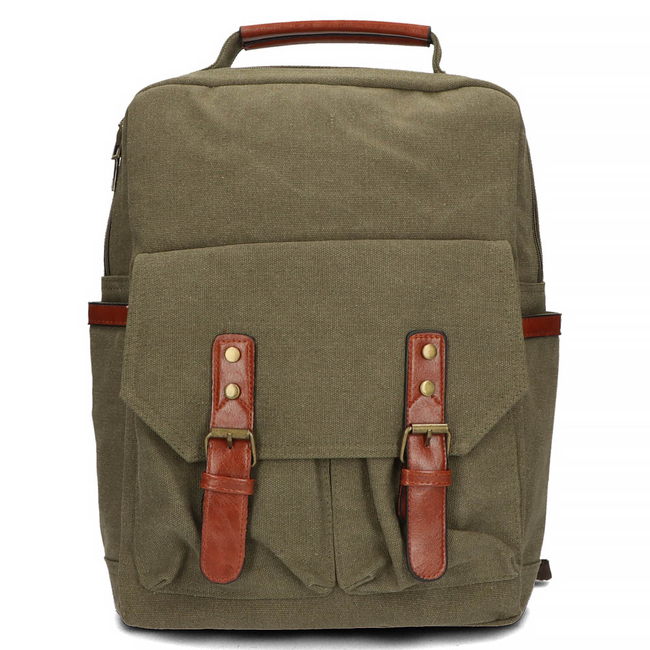 Batoh Ines Delaure 1682683 khaki