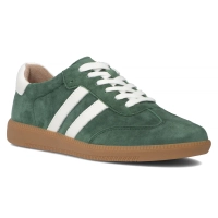Zelené kožené sneakersy Filippo DP6741/25 GE