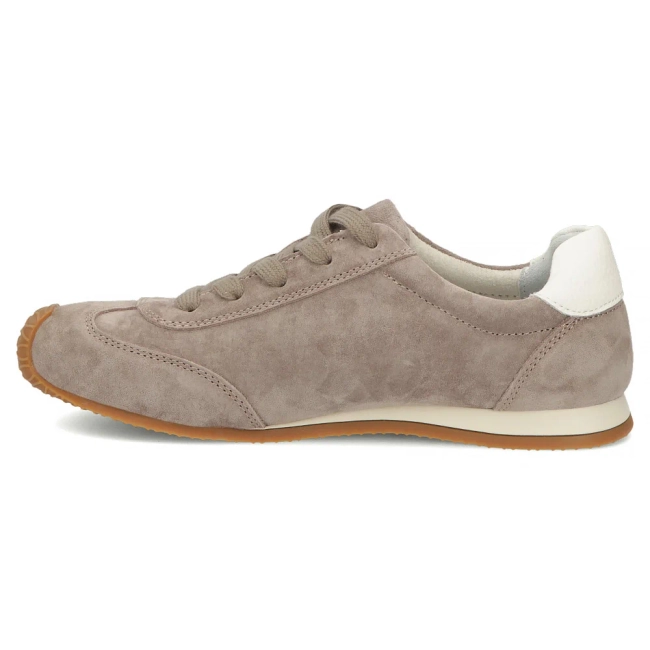 Taupe kožené tenisky Filippo DP7963/26 TP