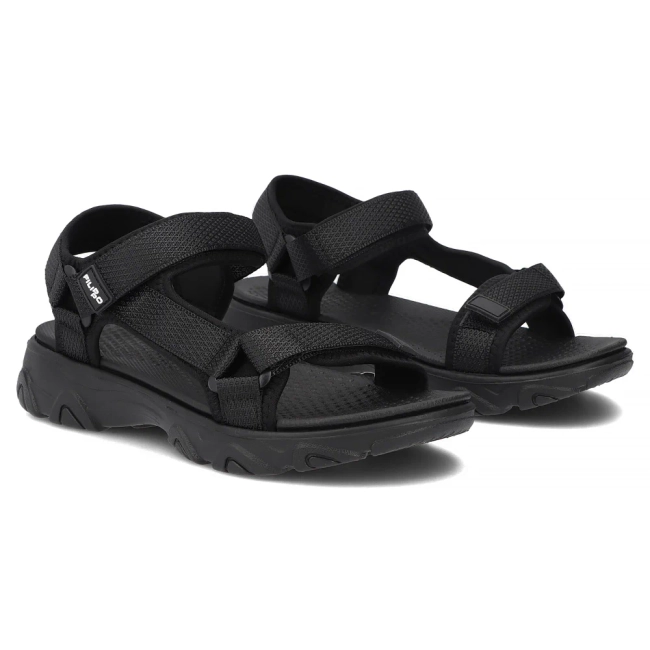 Černé sandály Filippo DS7032/26 BK