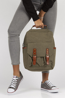 Batoh Ines Delaure 1682683 khaki