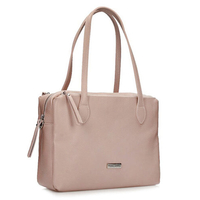 Toscanio Leather bag E22 tmavě růžová